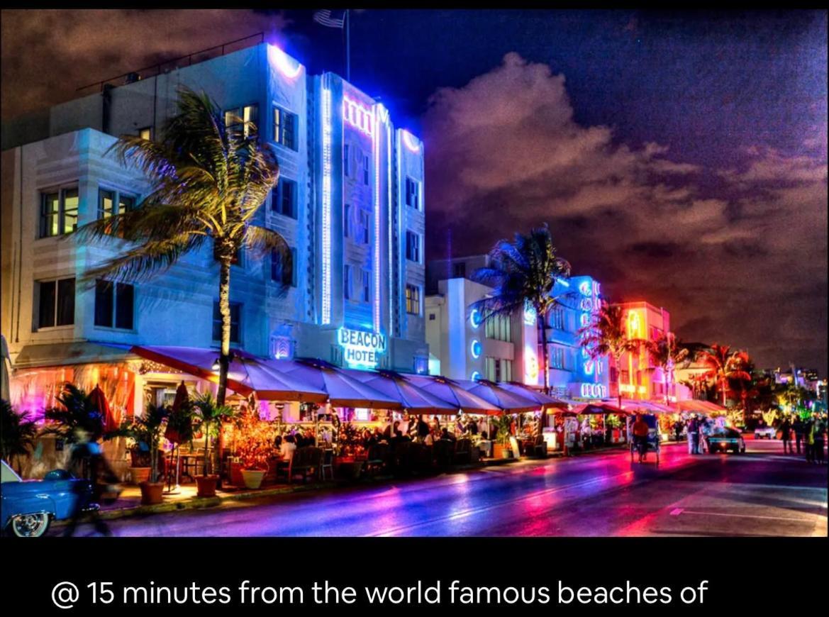 Beautiful House 7 Min From Miami Airport W Free Parkingアパートメント エクステリア 写真